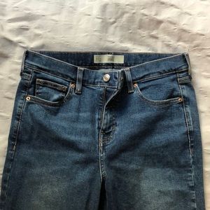 Nearly new TALL Topshop blue jeans.
